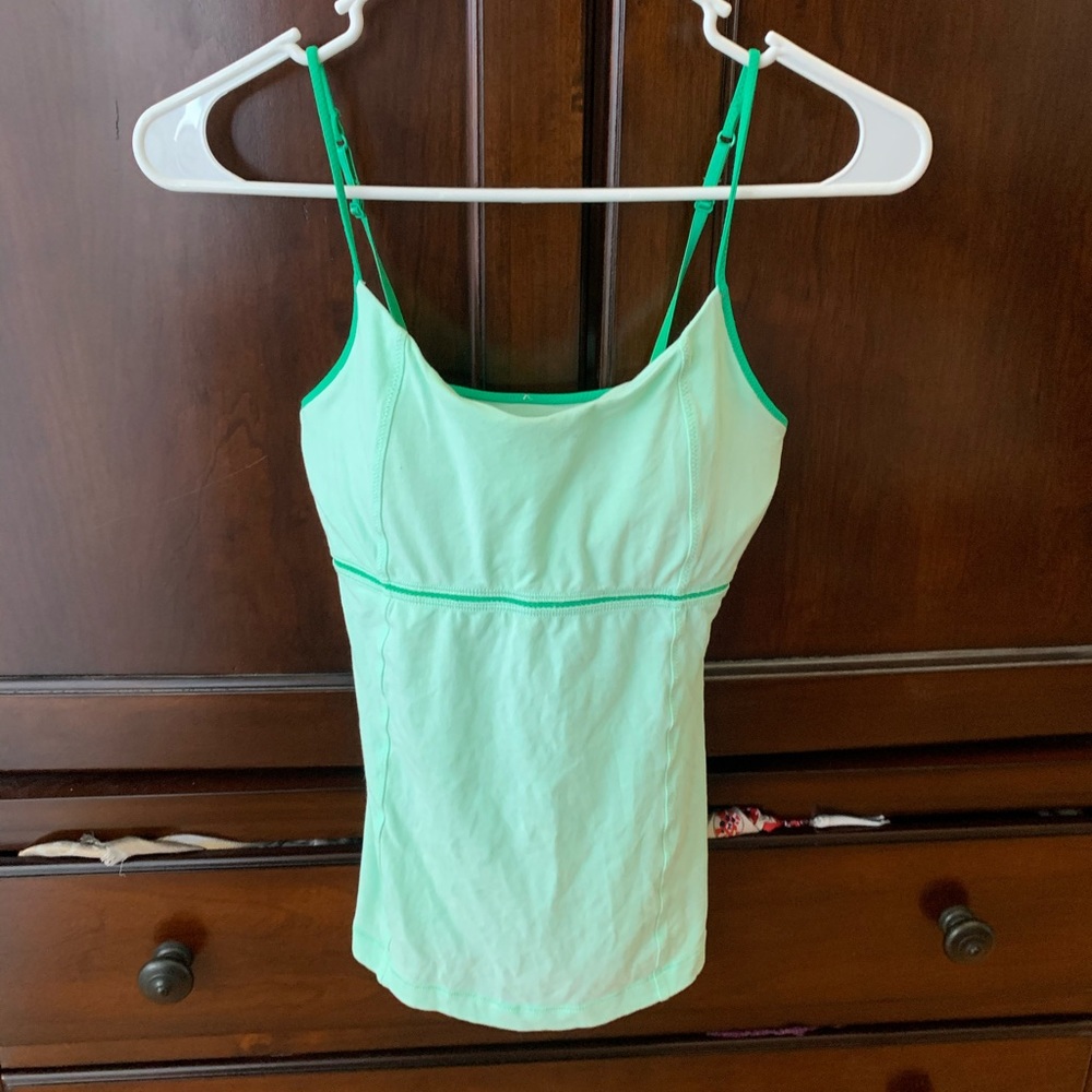 Mint Lulu Lemon tank